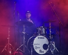 Drummer leicht benebelt