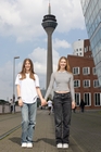 Optisch brave Models in der Weltstadt Düsseldorf