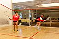 Squash: Mitten im Spiel