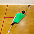 Squash: Return aus der hinteren rechten Ecke .................. ENDE