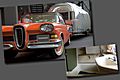 Edsel Ranger (1958) mit Airstream 31' Sovereign of the road (1969) incl. Badewanne