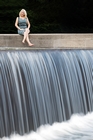 Nö, nicht ins reißende Wasser