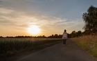 Auf dem Weg zum Sonnenuntergang