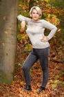 Endlich Model im Herbst