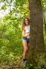 Model Versteckt sich?